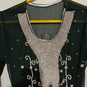 Pakistani/Desi Lehenga Green (Small)